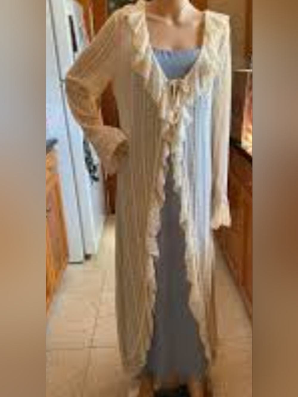 IN SEARCH OF ONLY - Crochet Maxi Duster